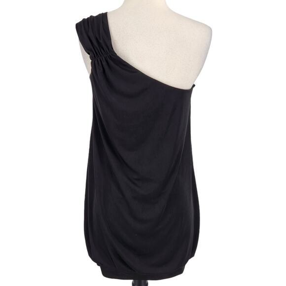 BCBGMaxAzria One Shoulder Bubble Mini Dress Size Medium - Picture 4 of 7